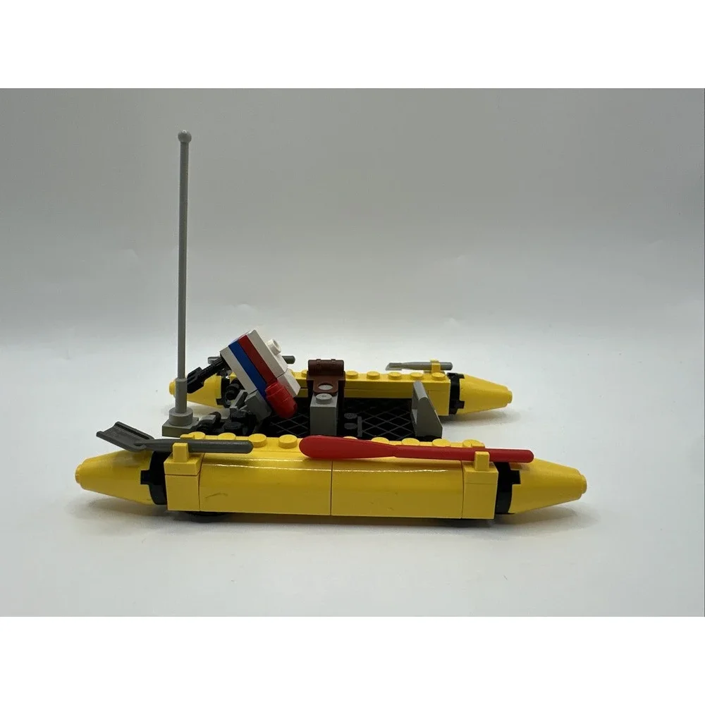 Vintage LEGO Town 6514 Trail Ranger 6665 River Runners Near Complete Sets Lot